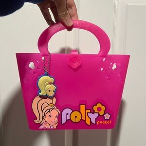 2004 Polly Pocket Hard plastic purse bag